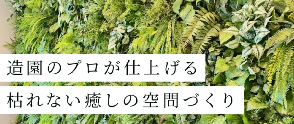集楽園 フェイクグリーンのメインビジュアル